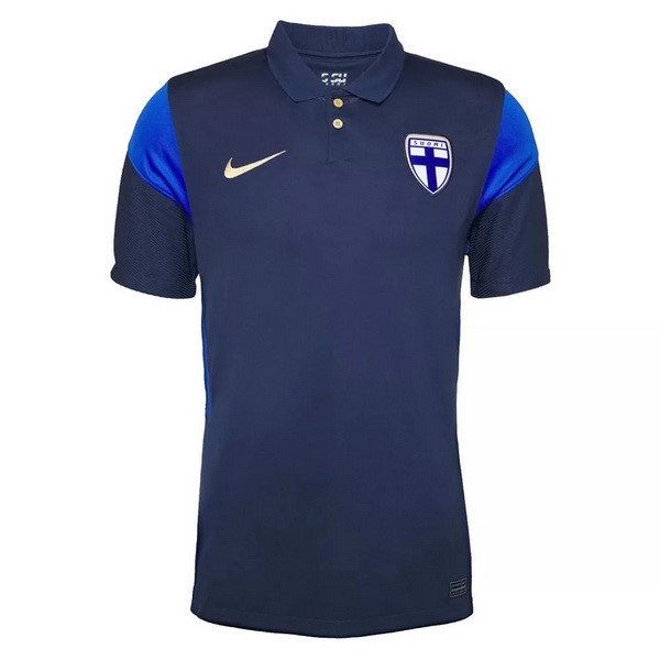 Camiseta Finlandia Segunda Equipación 2020 Azul